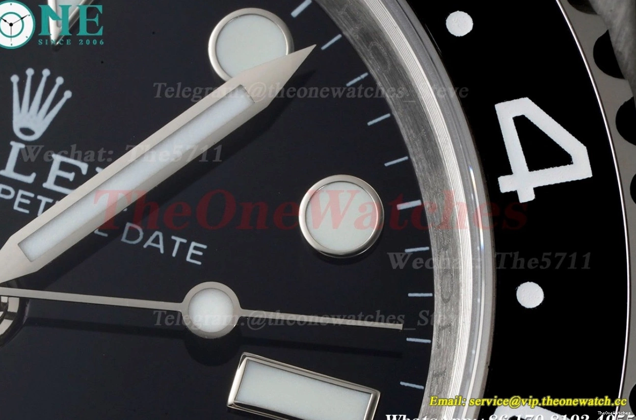 SS Master SS Jub Dial GMF 40mm Sprite VR3186 126720 Black II GMT 0423